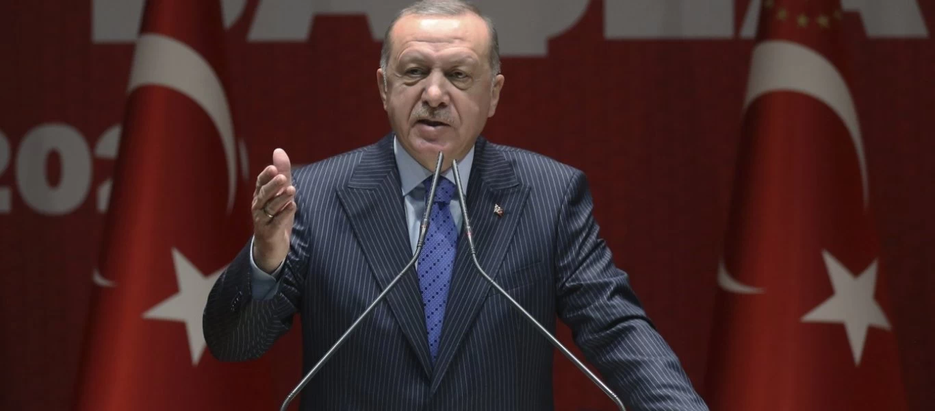 Ρ.Τ.Ερντογάν: «Στην ανατολική Μεσόγειο έχουμε 100% δίκιο και δεν θα παραιτηθούμε από τη διεκδίκησή του»